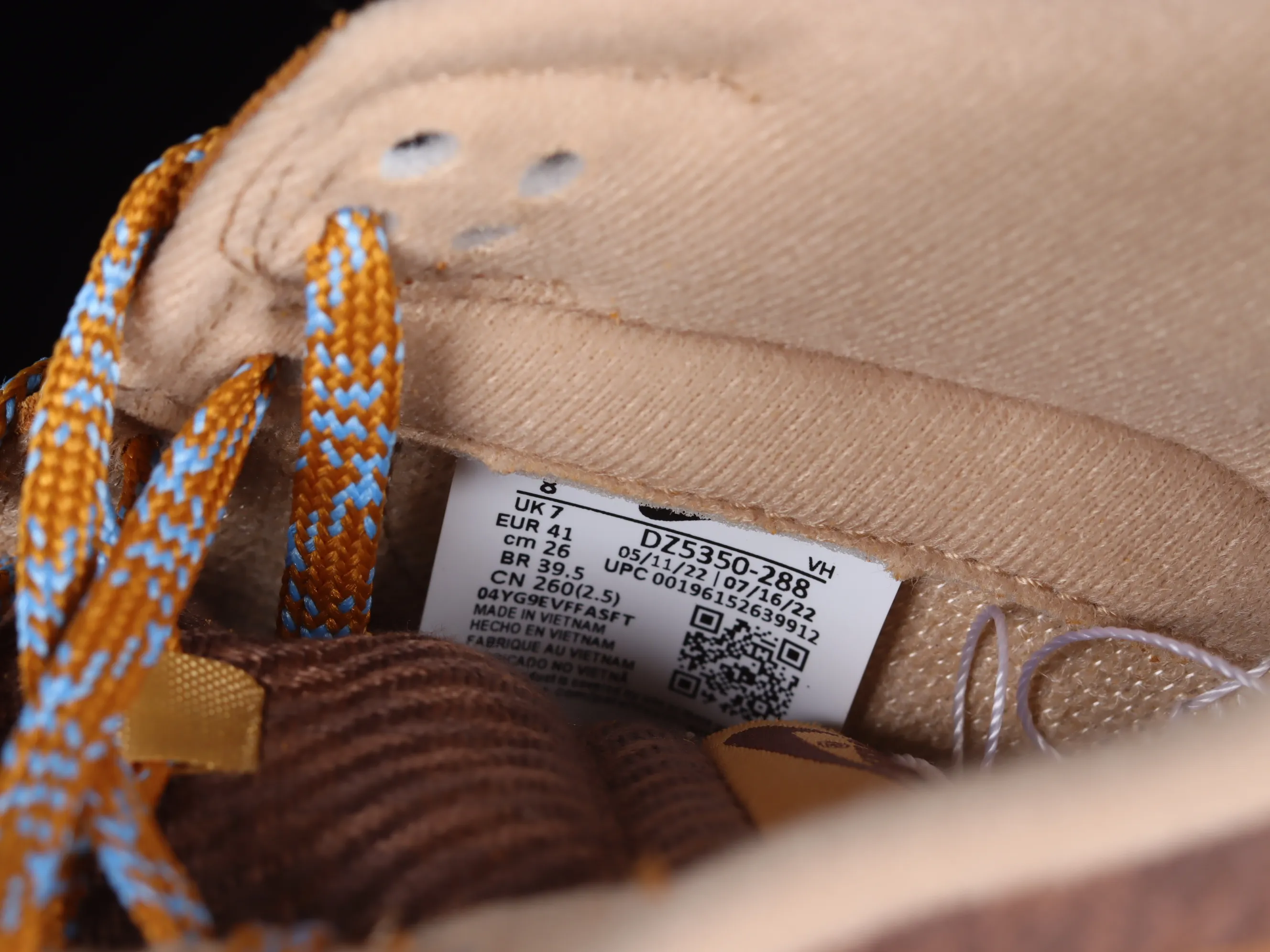 All categories Nk SB Dunk series Nk SB Dunk Low low-top sneakers Nk Dunk Low Xiongxiong joint name wheat color SB low-top sports and leisure sneakers DZ5350-288